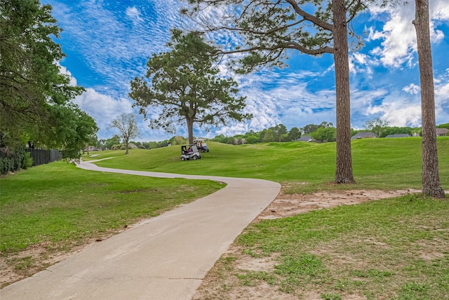 1218 Ventura Canyon Dr, Katy, TX 77494 - view of home's community with a yard and fence