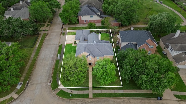 1218 Ventura Canyon Dr, Katy, TX 77494 - aerial view featuring a residential view