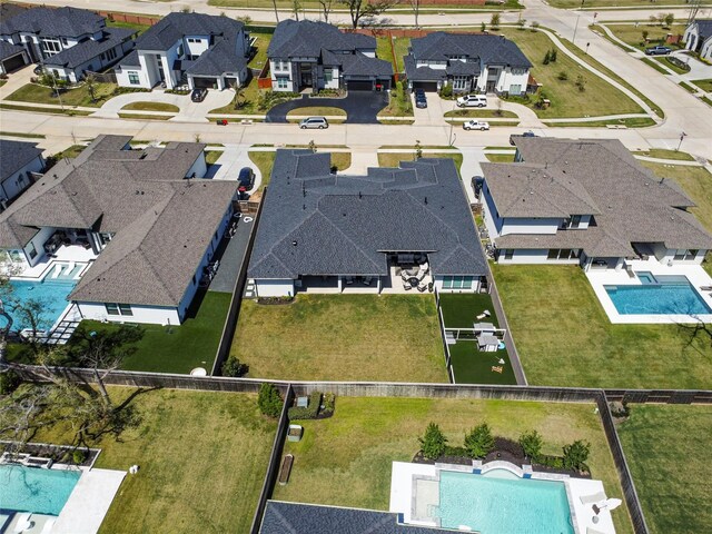 10114 Mariner Oaks Dr, Missouri City, TX 77459 - aerial view with a residential view