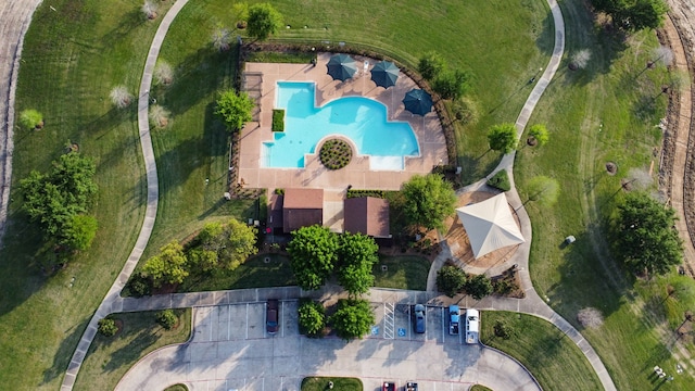 19843 Quarry Stone Ln, Richmond, TX 77407 - view of property location featuring a pool
