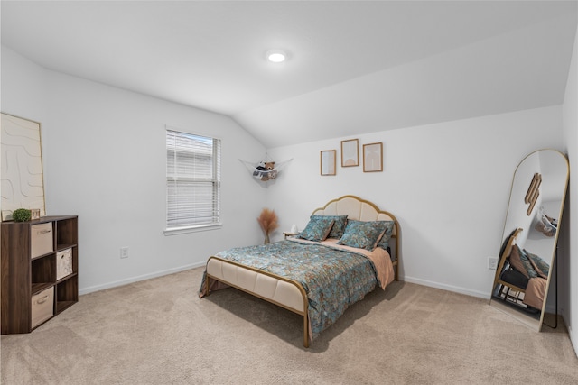 1100 Greenshank Dr, Katy, TX 77493 - carpeted bedroom with baseboards and lofted ceiling