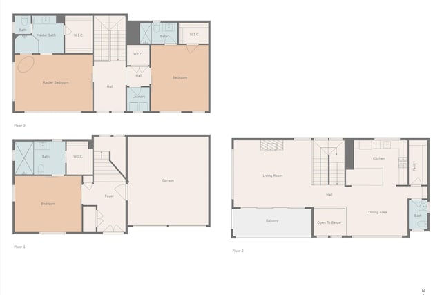 618 Lester St, Houston, TX 77007 - floor plan / room layout
