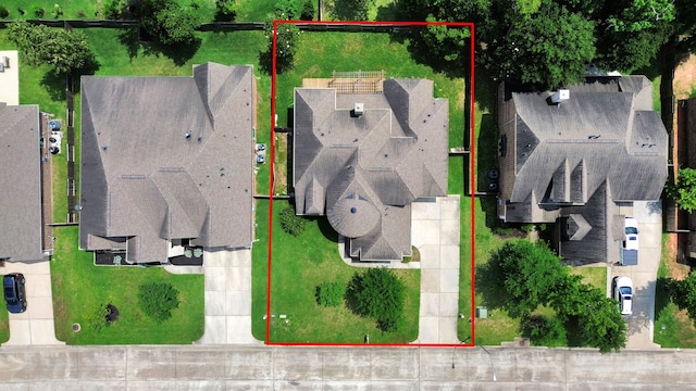 2019 Doolan Dr, Conroe, TX 77301 - birds eye view of property