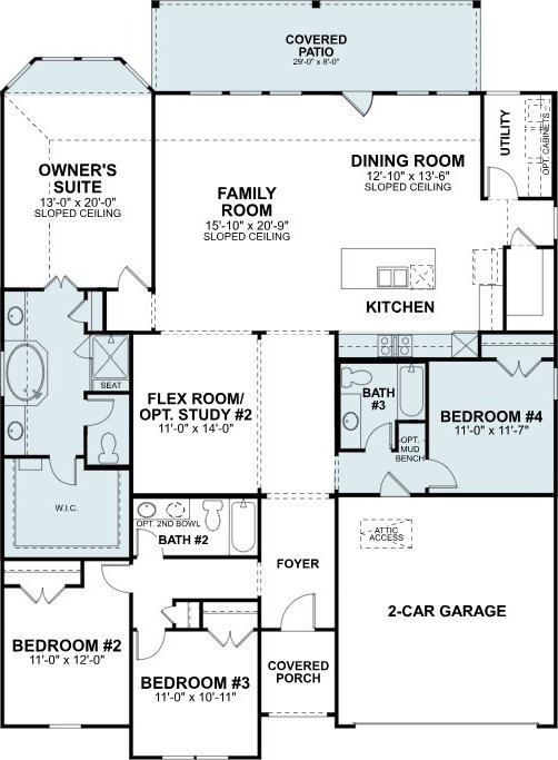 8526 Pier Cove Dr, Cypress, TX 77433 - view of property floor plan