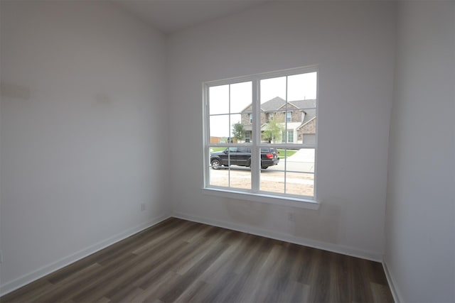 8526 Pier Cove Dr, Cypress, TX 77433 - unfurnished room featuring healthy amount of natural light and dark wood-type flooring