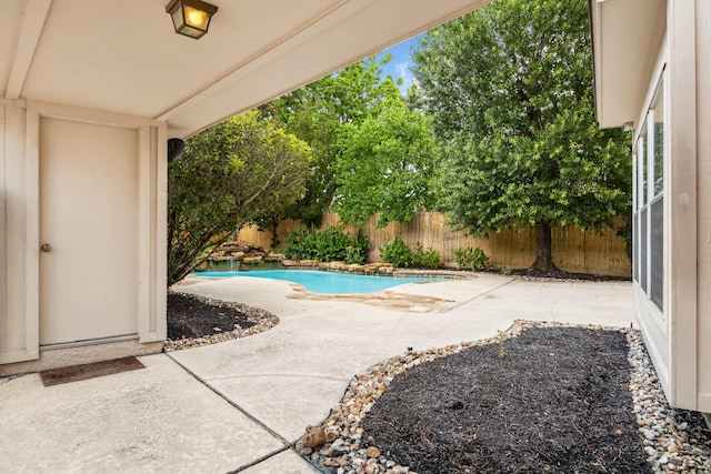 12714 Orchard Hollow Way, Houston, TX 77065 - view of pool featuring a fenced backyard and a patio area