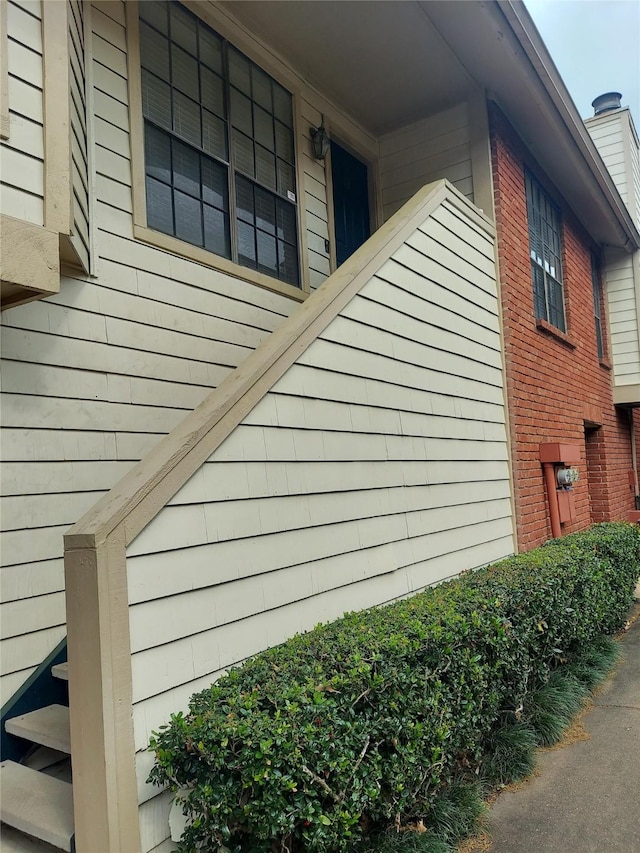 view of home's exterior