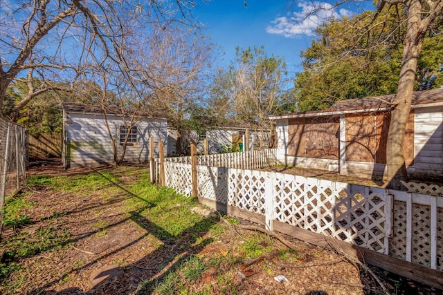 2320 Westward Ave, La Marque, TX 77568 - view of yard featuring a fenced front yard