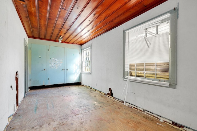 2320 Westward Ave, La Marque, TX 77568 - empty room featuring wood ceiling