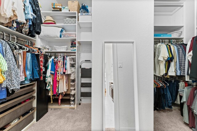 11202 Puckett River Dr, Cypress, TX 77433 - walk in closet featuring carpet flooring