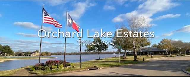 13214 Dusty Grove Ln, Sugar Land, TX 77498 - view of asphalt road featuring a water view