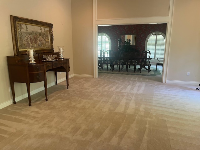 5 Briarwood Dr, Conroe, TX 77301 - interior space featuring baseboards and plenty of natural light