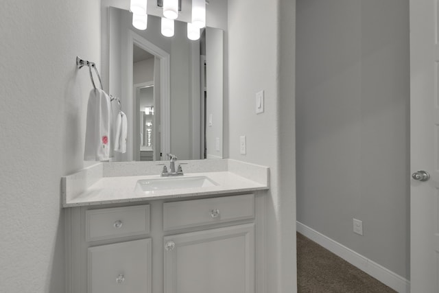 5119 Long Branch Bnd, Fulshear, TX 77441 - bathroom with vanity and baseboards