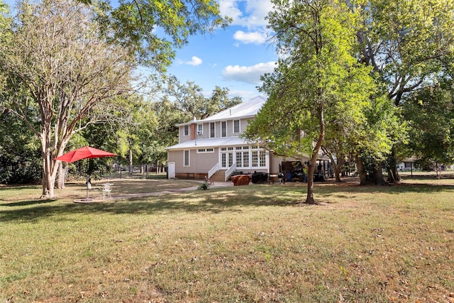 712 Lamar Ave, Crockett, TX 75835 - view of yard
