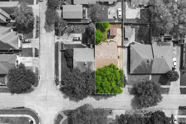19207 Woodglen Dr, Katy, TX 77449 - aerial view with a residential view