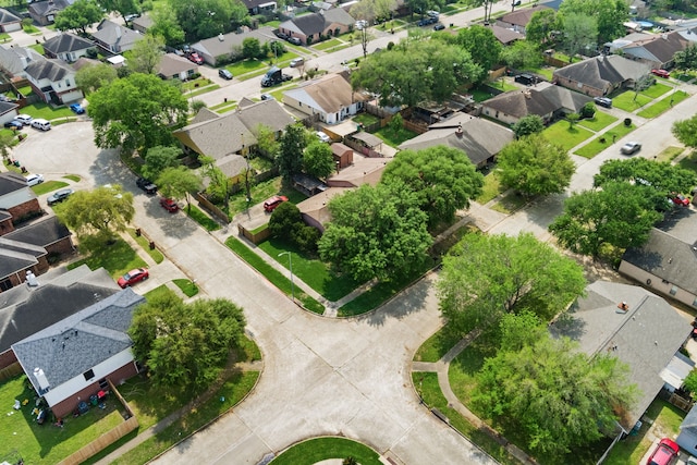 19207 Woodglen Dr, Katy, TX 77449 - bird's eye view with a residential view