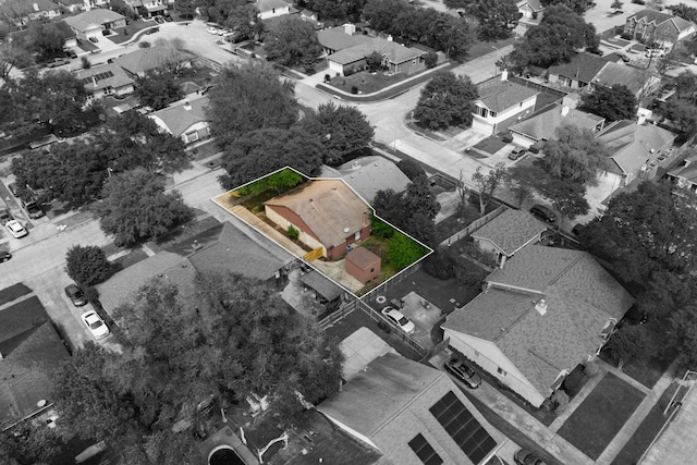 19207 Woodglen Dr, Katy, TX 77449 - drone / aerial view with a residential view