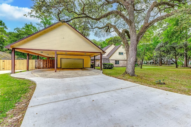 22814 Wren Ln, Tomball, TX 77377 - view of front facade featuring concrete driveway and an attached garage