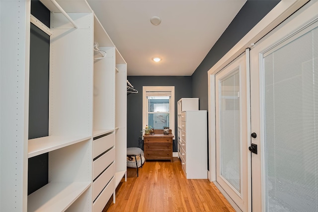 2311 Branard St, Houston, TX 77098 - spacious closet with light wood-style floors