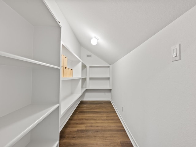 view of storage area