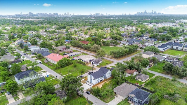 4601 White Rock St, Houston, TX 77051 - drone / aerial view with a city view