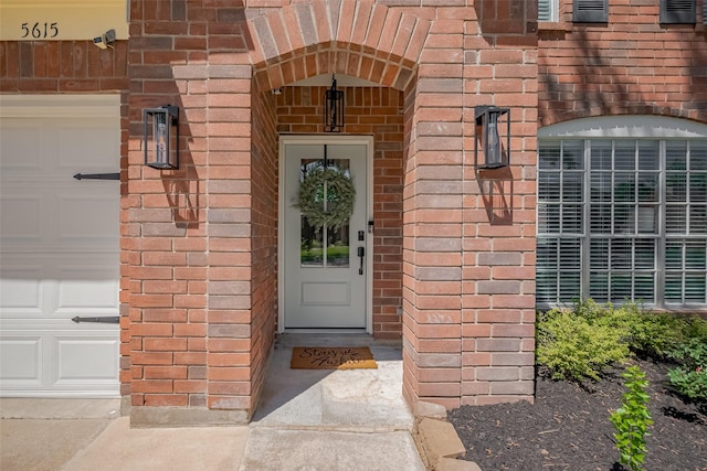 5615 Haven Point Dr, Houston, TX 77084 - doorway to property featuring brick siding