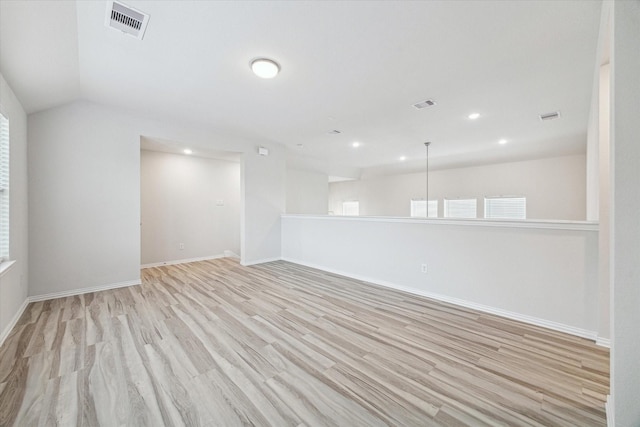 15039 Eves Necklace Ct, Cypress, TX 77433 - empty room with light wood-style flooring, baseboards, and visible vents