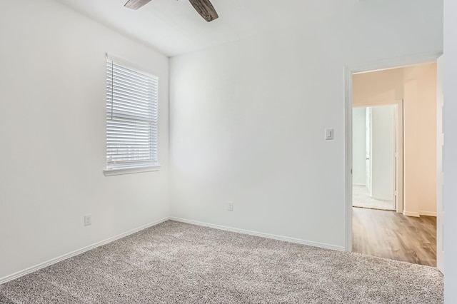 25617 Microstar Way, Montgomery, TX 77316 - spare room featuring ceiling fan, healthy amount of natural light, and baseboards