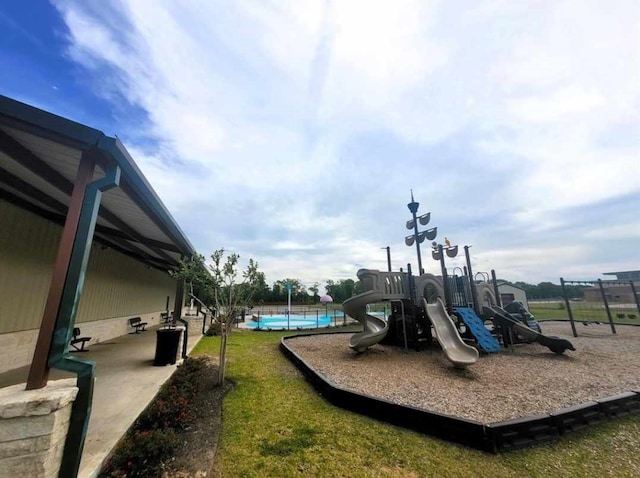 view of community playground