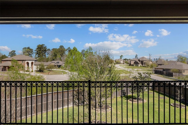 12606 Mostyn Ct, Magnolia, TX 77354 - balcony featuring a residential view