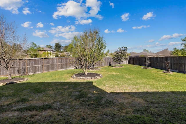 12606 Mostyn Ct, Magnolia, TX 77354 - view of yard with a fenced backyard