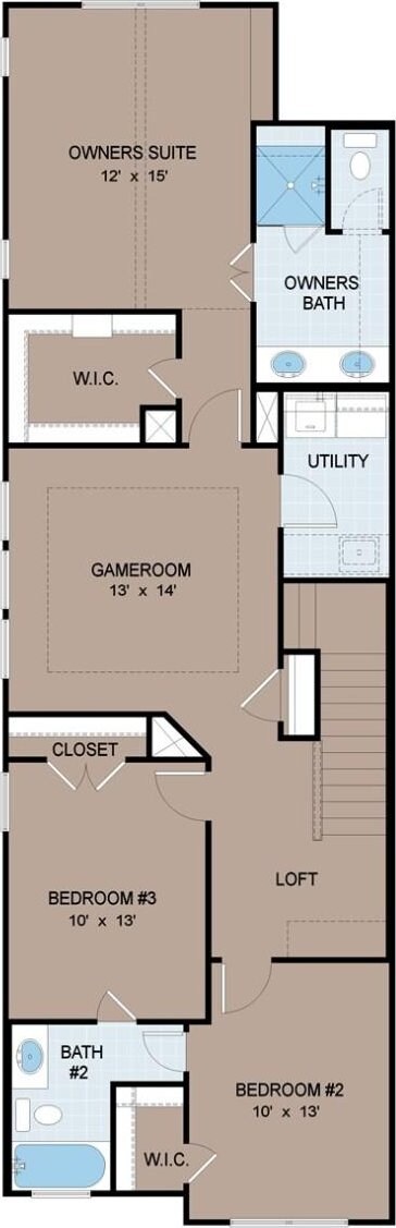305 E 40th St Unit B, Houston, TX 77018 - floor plan