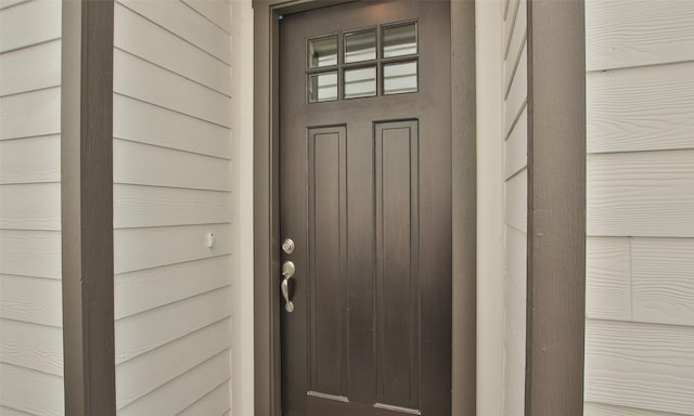 view of property entrance