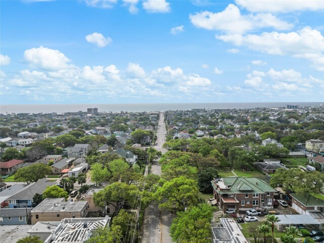 3513 Ursuline St, Galveston, TX 77550 - bird's eye view featuring a residential view
