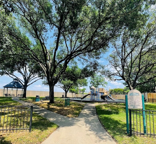 1531 Dan Cox Ave, Katy, TX 77493 - surrounding community with a yard, fence, and playground community