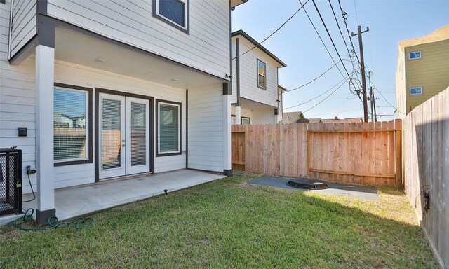119 E 43rd St Unit A, Houston, TX 77018 - view of yard with a patio area and fence