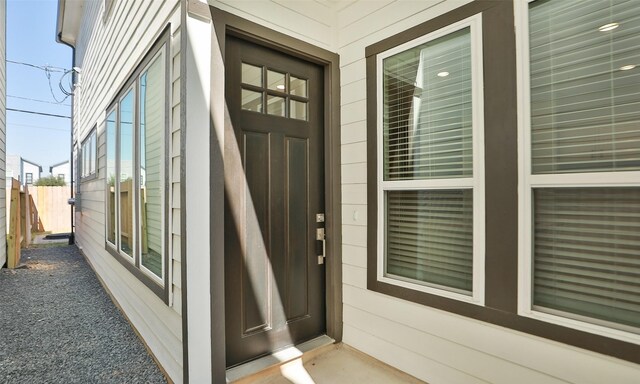 119 E 43rd St Unit A, Houston, TX 77018 - view of exterior entry featuring fence