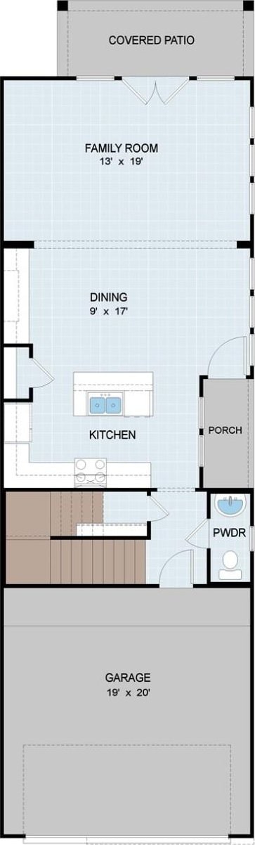 119 E 43rd St Unit A, Houston, TX 77018 - floor plan