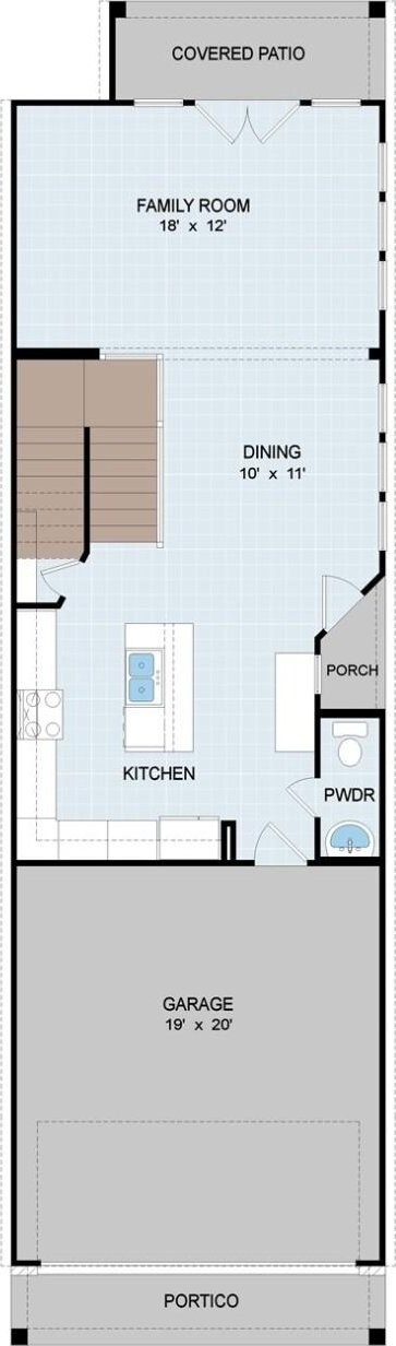 910 W 21st St Unit B, Houston, TX 77008 - plan