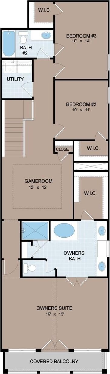 910 W 21st St Unit B, Houston, TX 77008 - floor plan