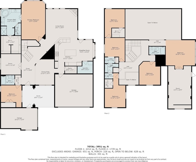 27 Tioga Pl, The Woodlands, TX 77375 - property floor plan
