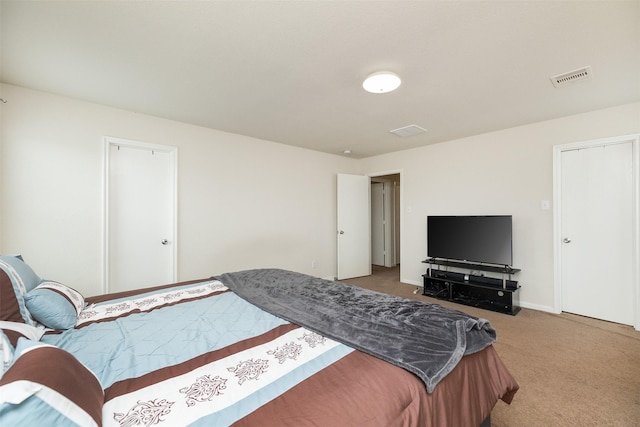22110 Orchard Dale Dr, Spring, TX 77389 - bedroom featuring carpet flooring, baseboards, and visible vents