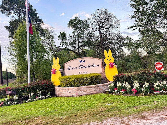 537 Natchez Park, Conroe, TX 77302 - view of community sign