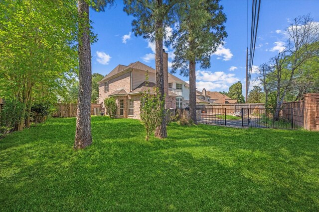 5206 Summer Snow Dr, Houston, TX 77041 - view of yard