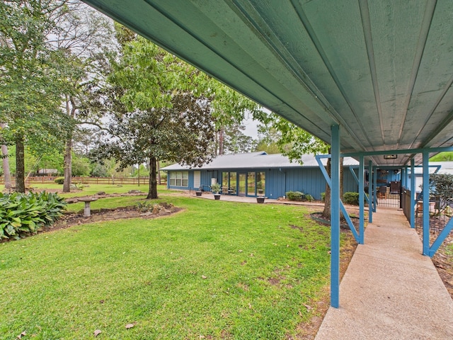 1310 Golden Bear Ln, Kingwood, TX 77339 - view of green lawn