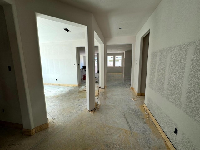 view of hall