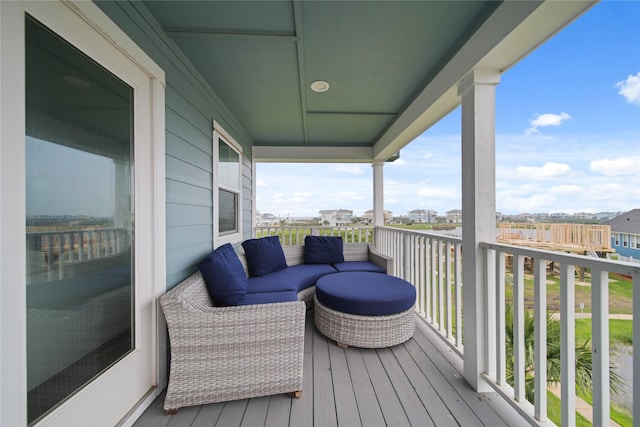 26711 Bay Water Dr, Galveston, TX 77554 - view of balcony