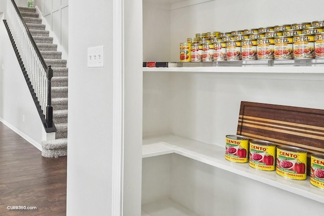 view of pantry