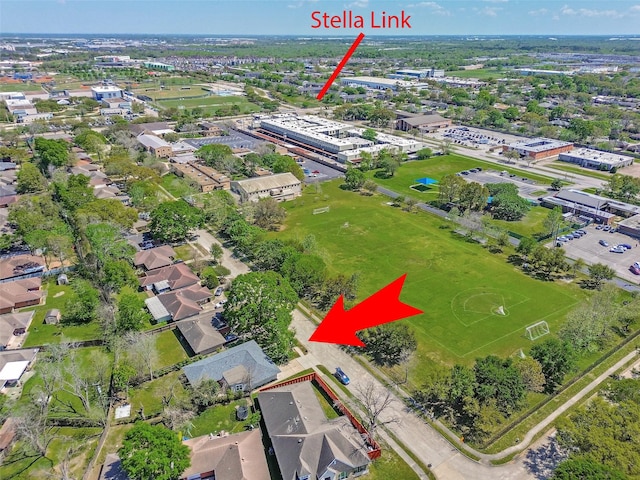 4074 Cheena Dr, Houston, TX 77025 - aerial view