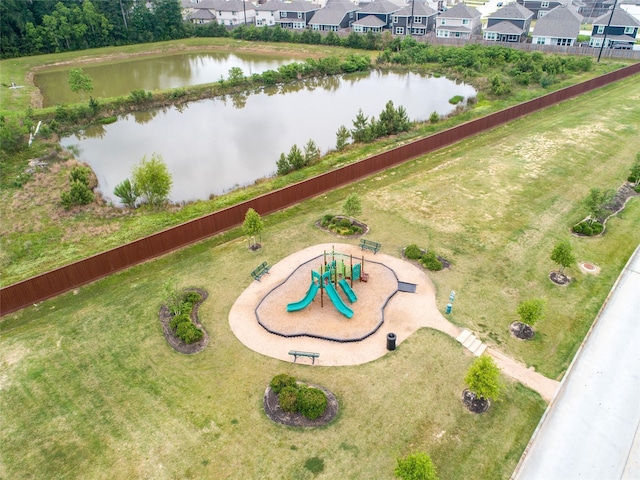 23531 Montague Dr, Spring, TX 77373 - aerial view of residential area with a large body of water